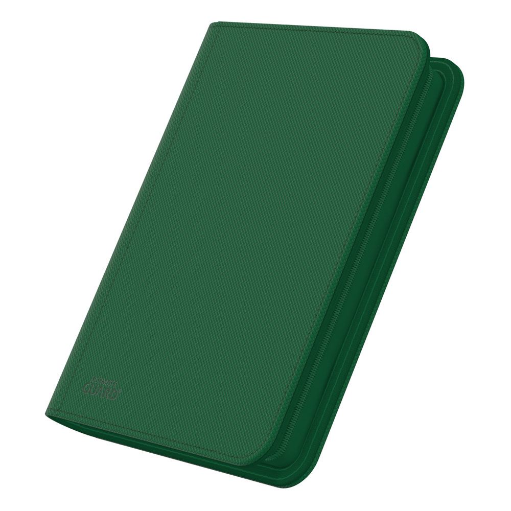 Ultimate Guard: Zipfolio Xenoskin 8-Pocket Mini Grün Hülle, Schutzhülle, Wallet, Grün, Zipper