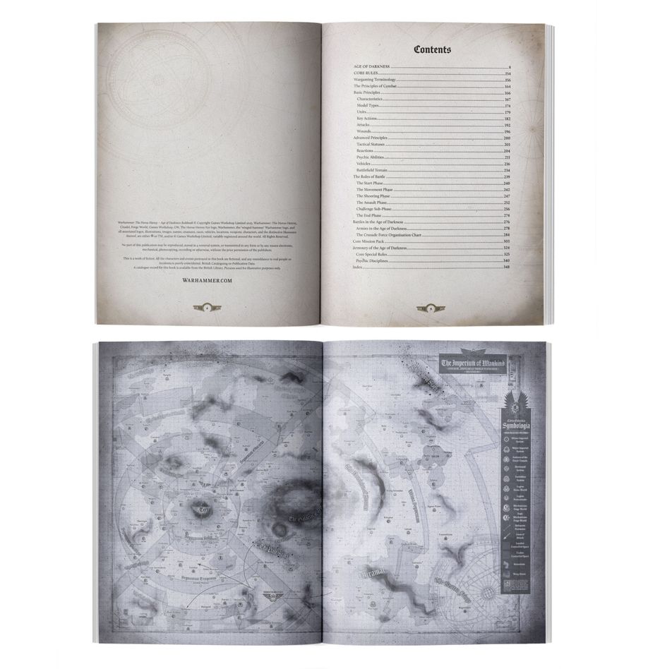 Horus Heresy: Age of Darkness Rulebook engl. Horus Heresy: Age of Darkness Rulebook engl.