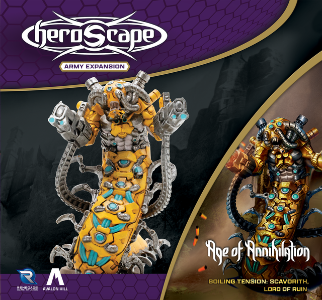 HeroScape: Boiling Tension - Scavorith Lord of Ruin HeroScape: Boiling Tension - Scavorith Lord of Ruin
