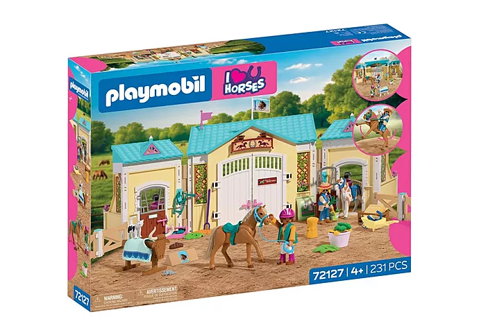 Playmobil: Horses - Großer Reiterhof toy, figures, pferd, ställe, spielset