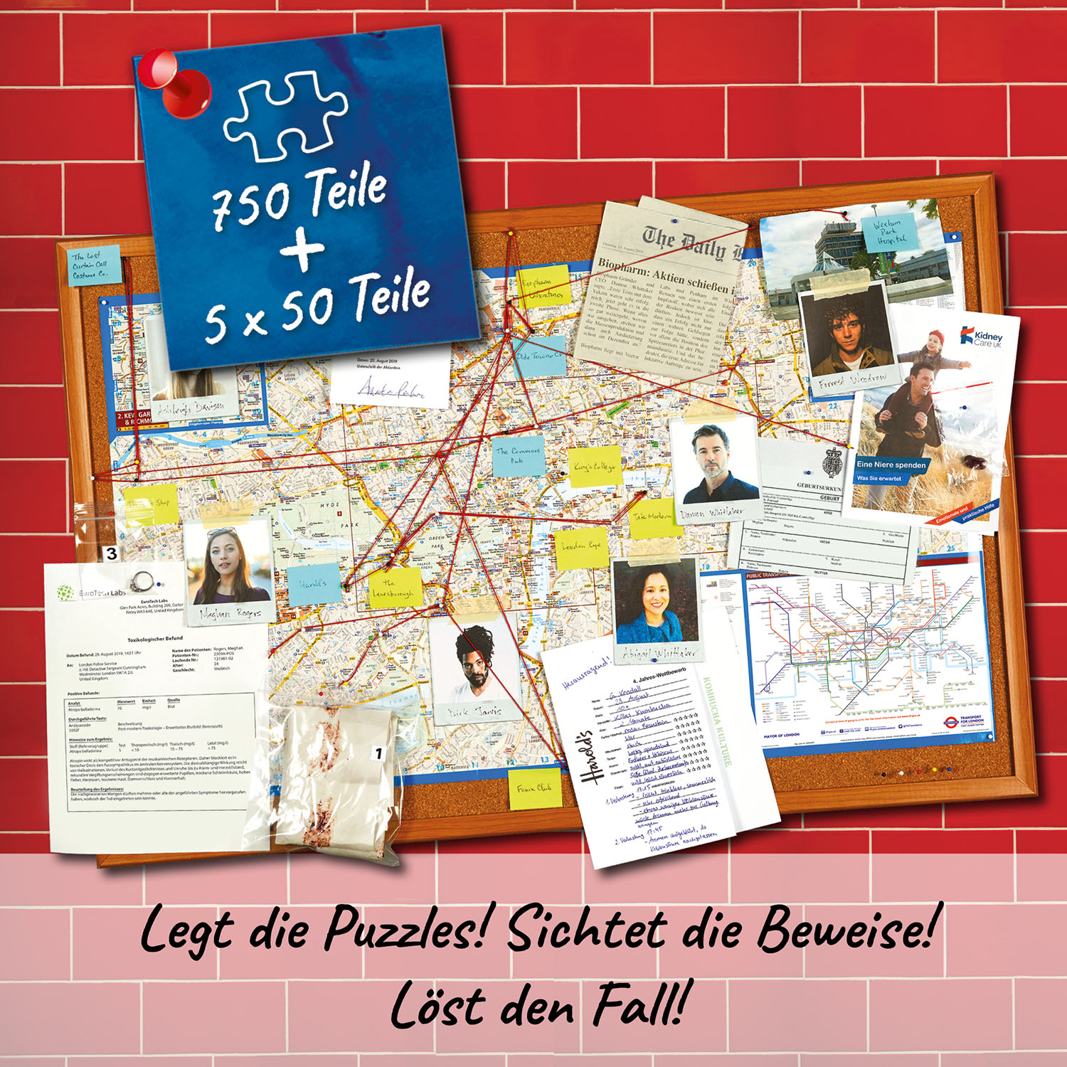 Murder Mystery Puzzle: Endstation Underground Murder Mystery Puzzle: Endstation Underground