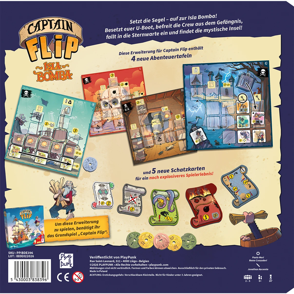 Captain Flip - Isla Bomba Captain Flip - Isla Bomba