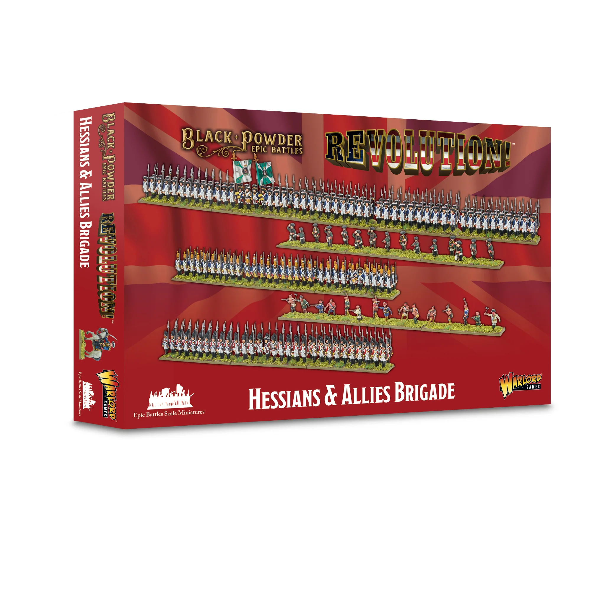 Black Powder Epic Battles: Revolution - Hessians & Allies Brigade Black Powder Epic Battles: Revolution - Hessians & Allies Brigade