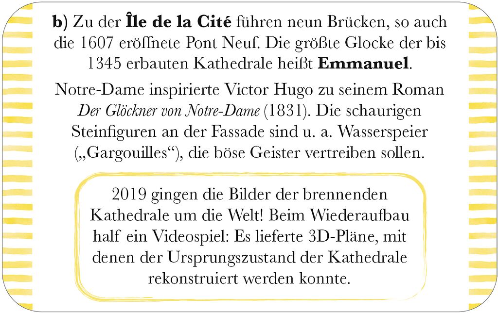 Karte, Kathedrale, Gargouilles, Wasserbecken, 3D-Plan