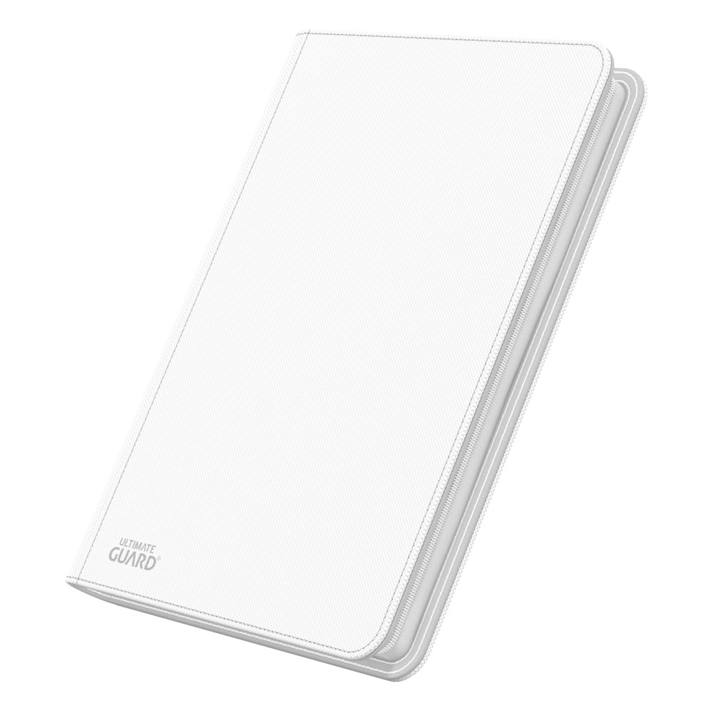 Ultimate Guard: Zipfolio Xenoskin 18-Pocket weiß Hülle, Schutzhülle, Case, Klapphülle, Weiß