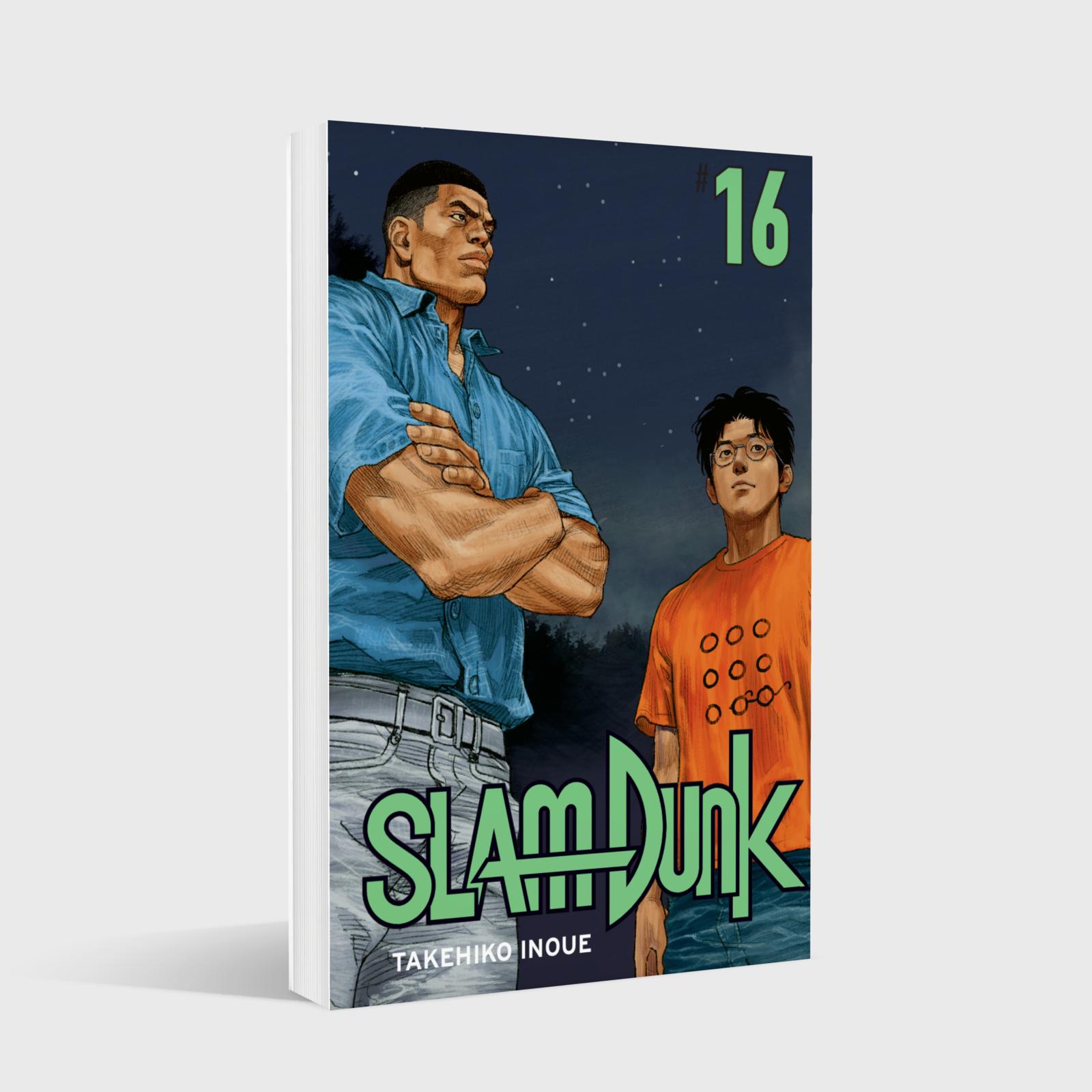 Slam Dunk Bd.16 Comic, Manga, Buchcover, Jugendbuch, Slammunk