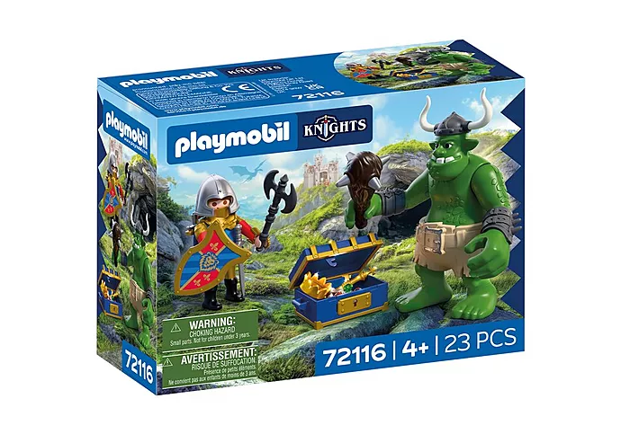 Playmobil: Knights - Troll mit Löwenritterschatz Playmobil: Knights - Troll mit Löwenritterschatz