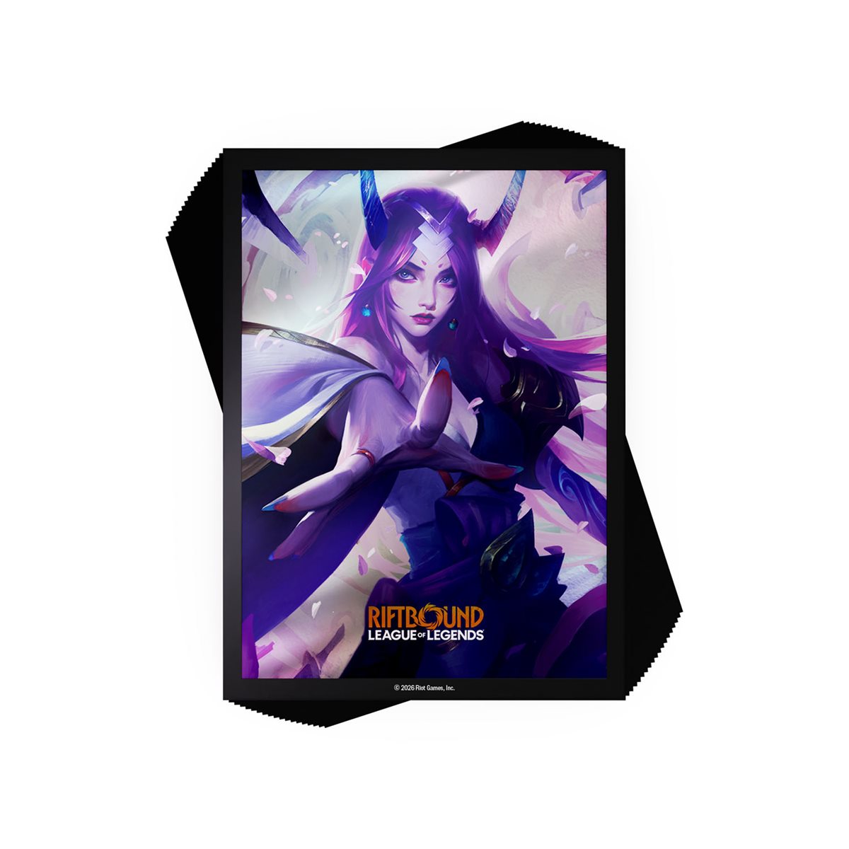 Riftbound TCG: Art Sleeves Spirit Blossom Irelia 100 (Spiritforged) Purpur, Person, Buch, Comics, Hardware
