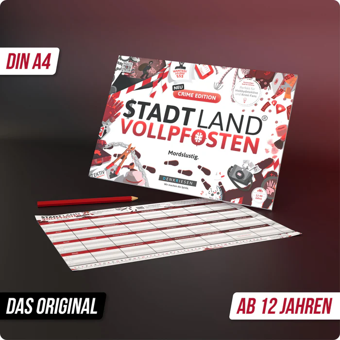 Stadt Land Vollpfosten: Crime Edition