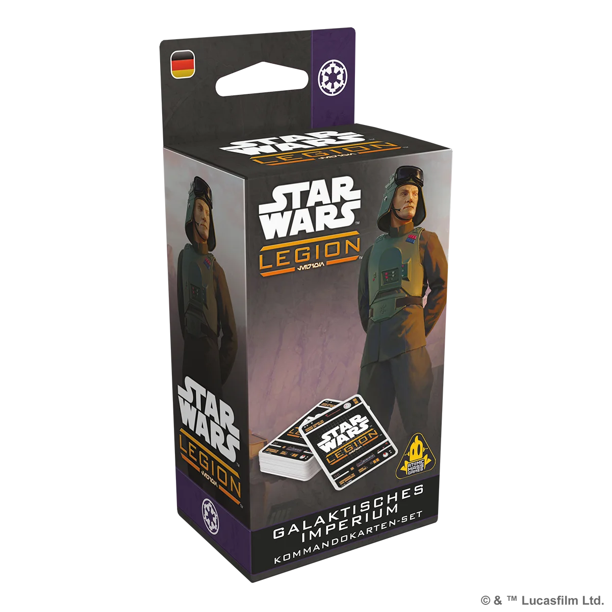 Star Wars: Legion - Kommandokarten-Set Galaktisches Imperium