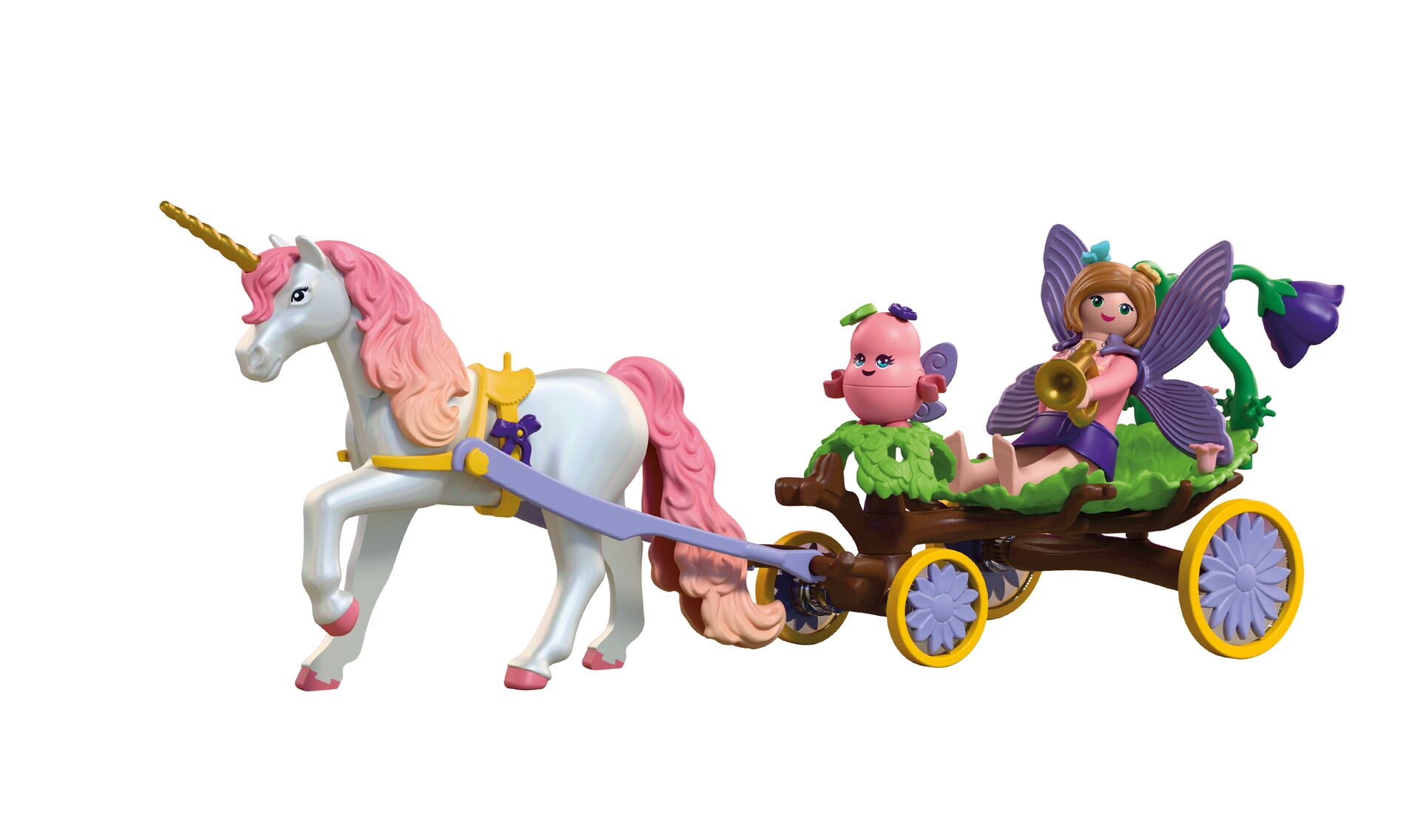 Einhorn, Pferd, Karrenwagen, Prinzessin, Feenkutsche