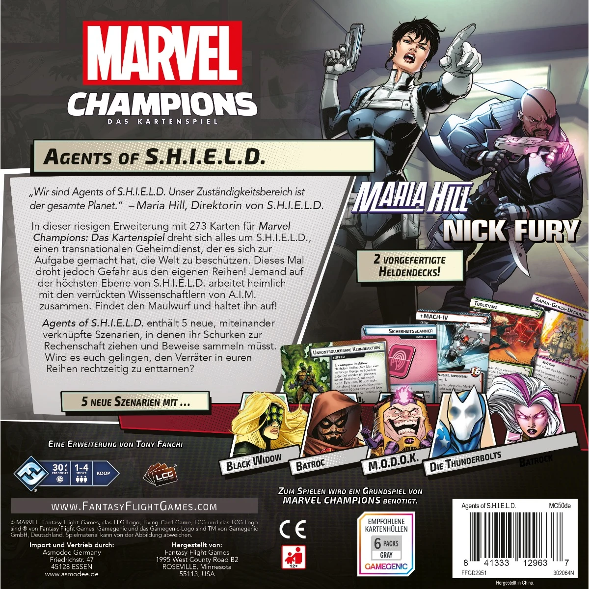 Marvel Champions LCG dt.: Agents of S.H.I.E.L.D. Marvel Champions LCG dt.: Agents of S.H.I.E.L.D.