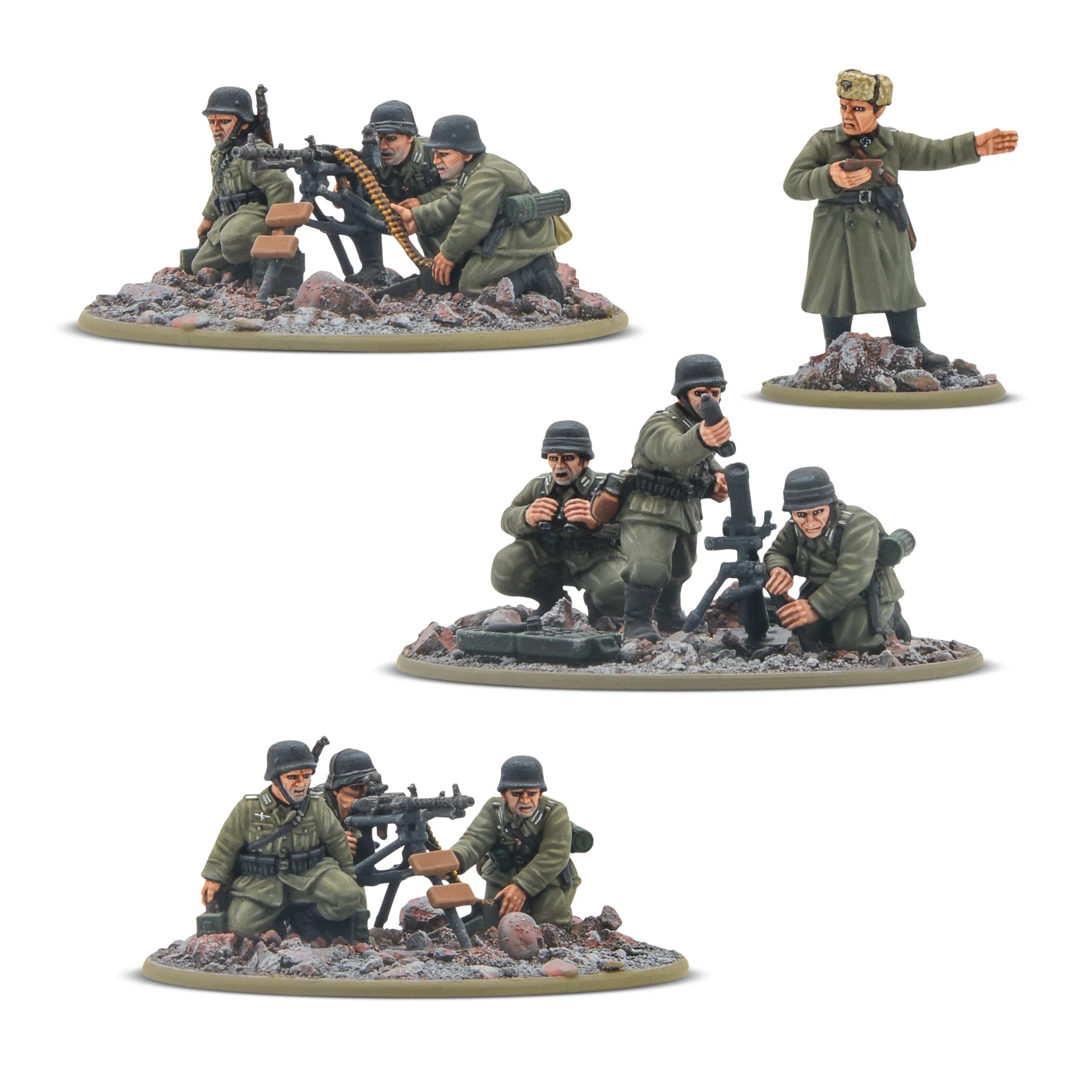 Bolt Action: German - Veteran Heavy Weapons Platoon Bolt Action: German - Veteran Heavy Weapons Platoon