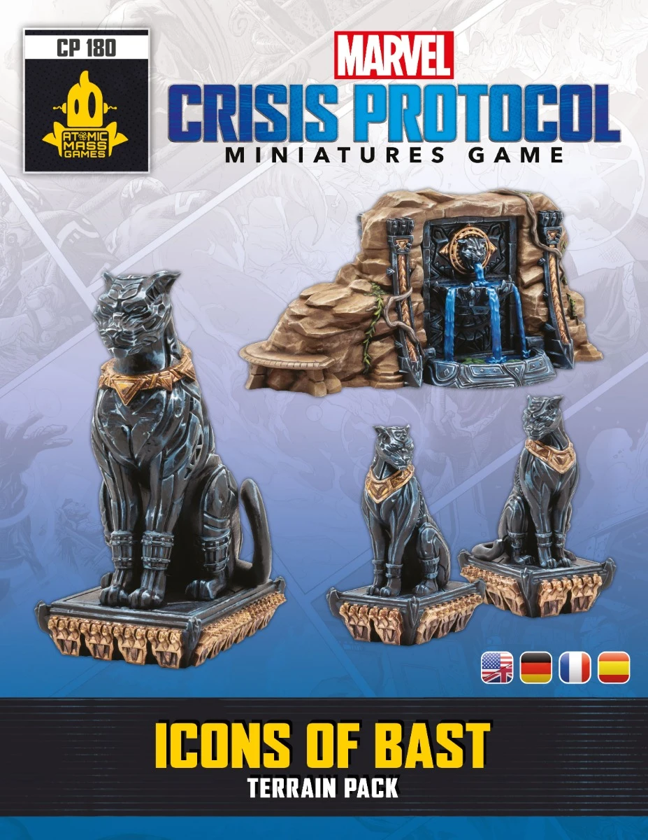 Marvel Crisis Protocol: Icons of Bast Terrain Pack