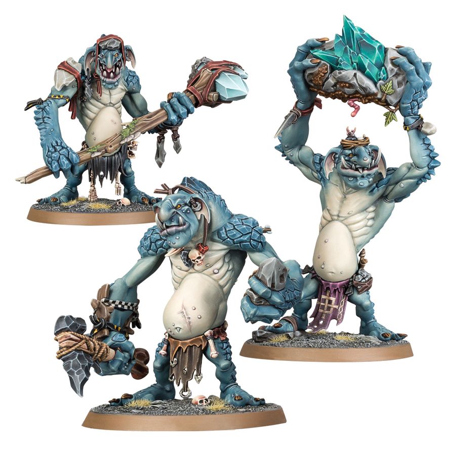 Orcs, Gargoyle, Miniature, Fantasy, Crystal
