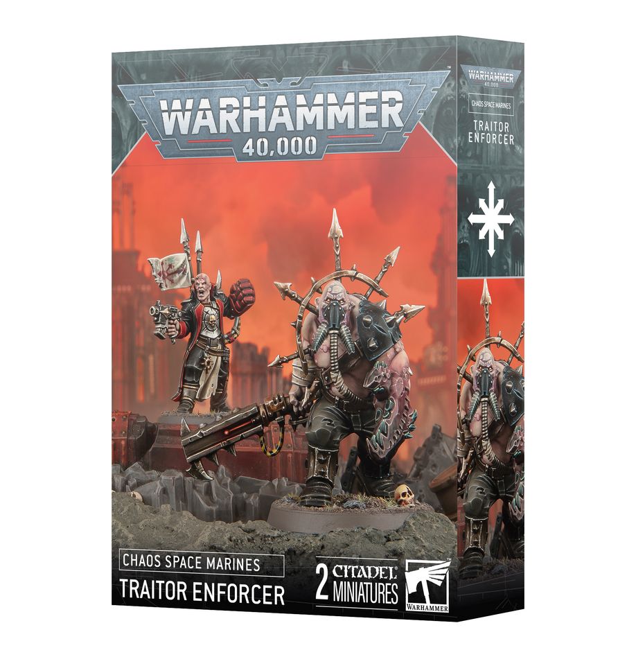 Warhammer 40K: Chaos Space Marines - Traitor Enforcer Warhammer 40K: Chaos Space Marines - Traitor Enforcer