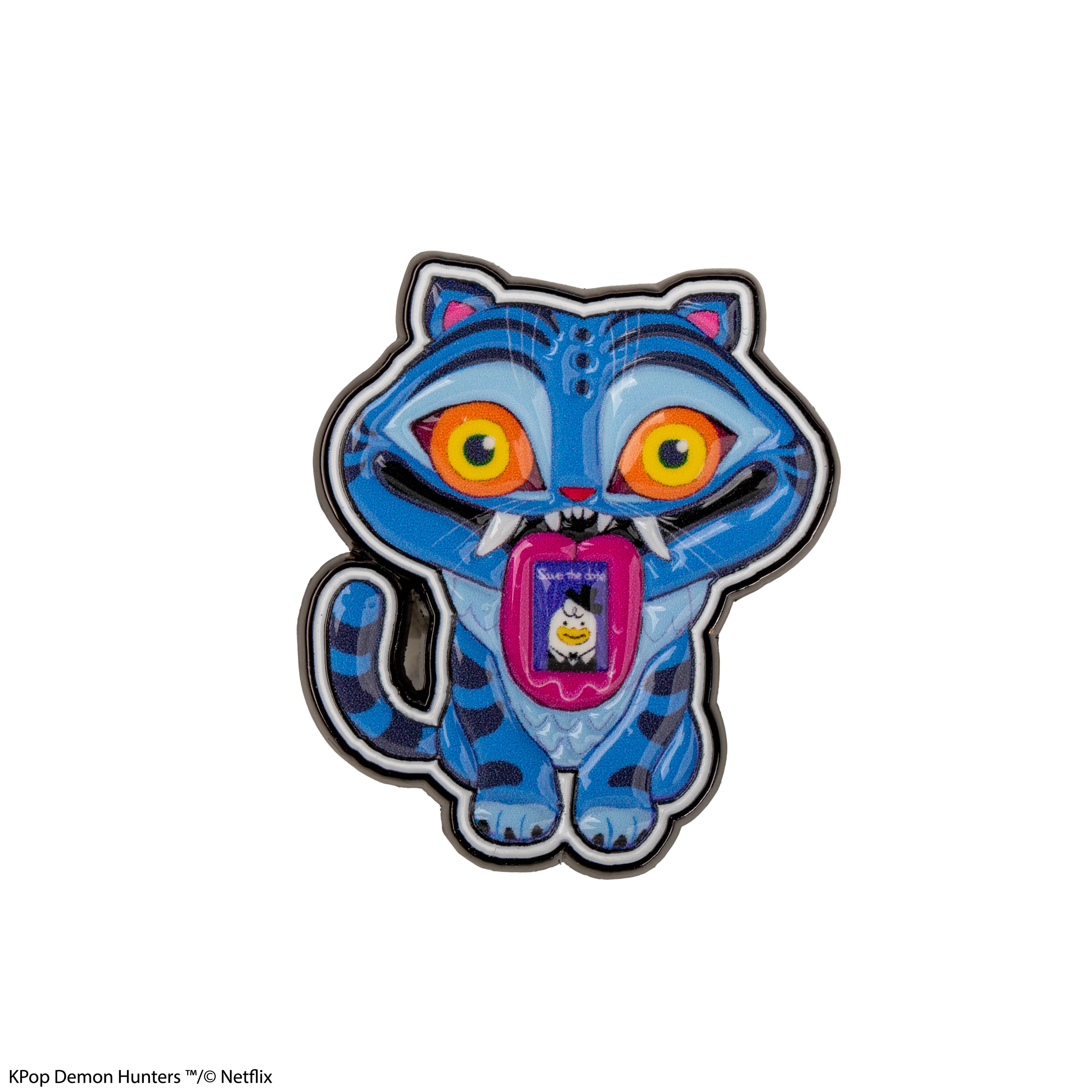 K-Pop Demon Hunters: Pin Derpy (Tiger) K-Pop Demon Hunters: Pin Derpy (Tiger)
