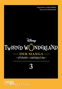 Twisted Wonderland: Episode of Savanaclaw Bd.3 orange Farbkasten, Twisted Wonderland, Der Manga, Band 3, Buchumschlag