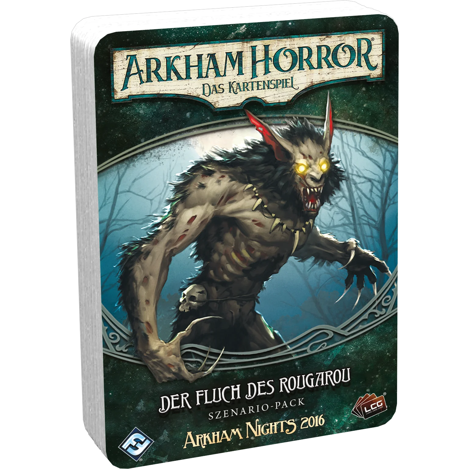 Arkham Horror LCG dt.: Der Fluch des Rougarou Szenario-Pack POD 