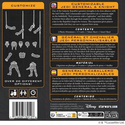 Star Wars: Legion - Customizable Jedi General & Knight