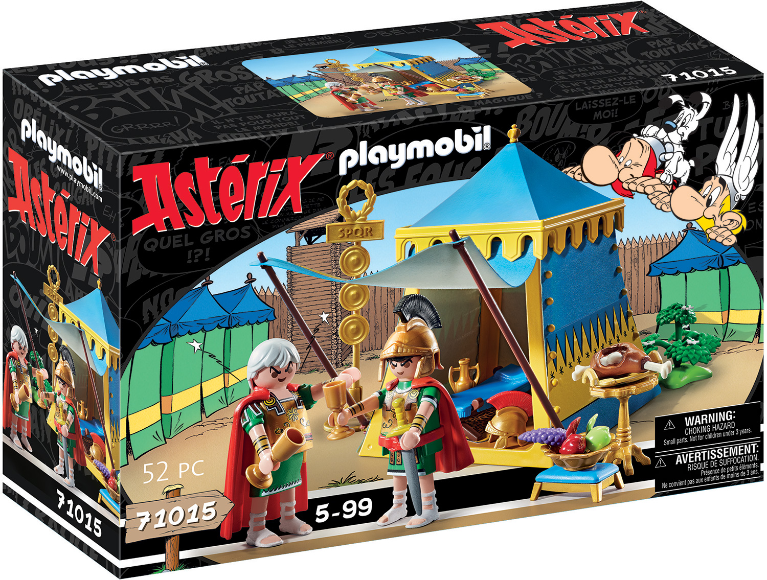 Playmobil: Asterix - Anführerzelt mit Generälen