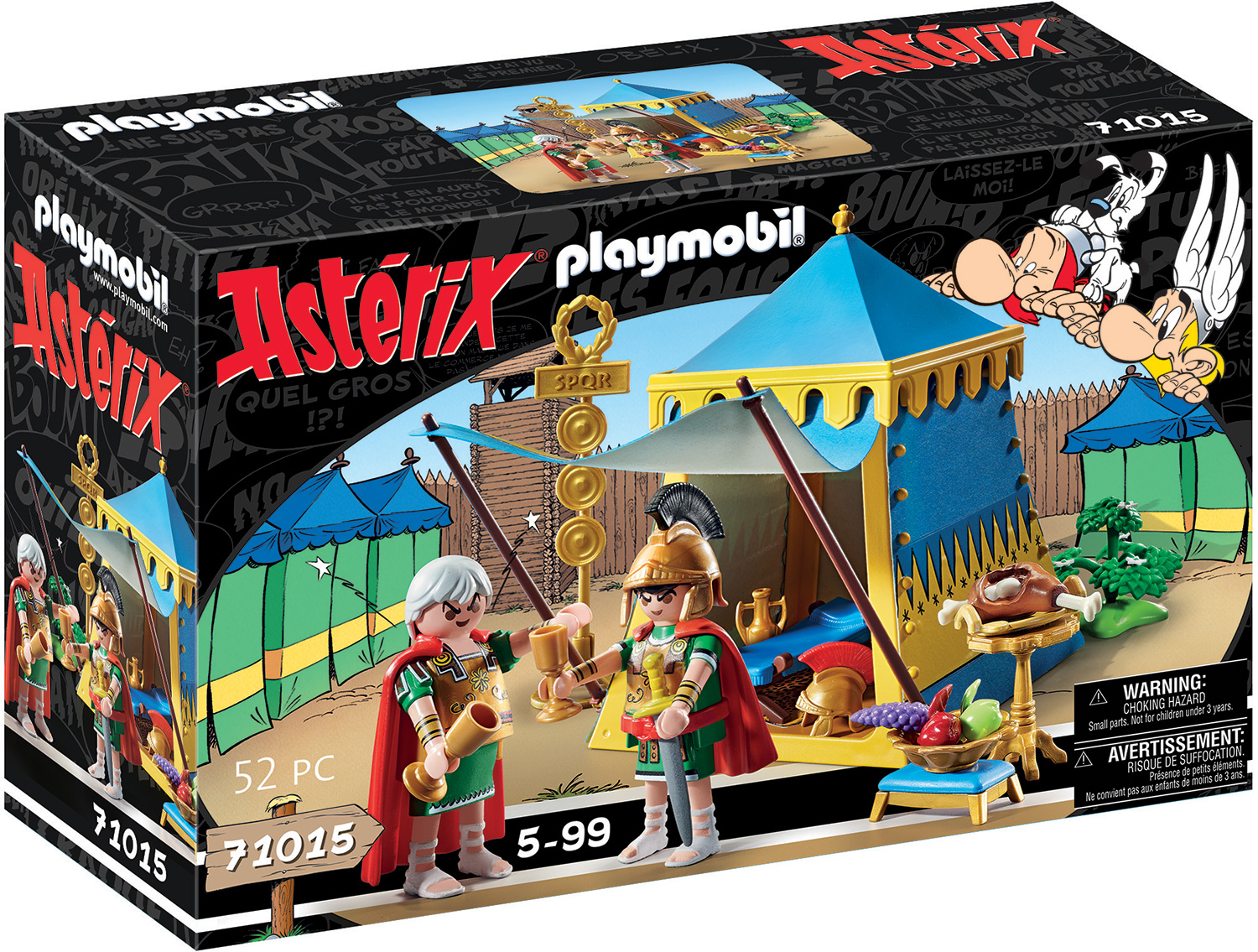 Playmobil: Asterix - Anführerzelt mit Generälen Playmobil: Asterix - Anführerzelt mit Generälen