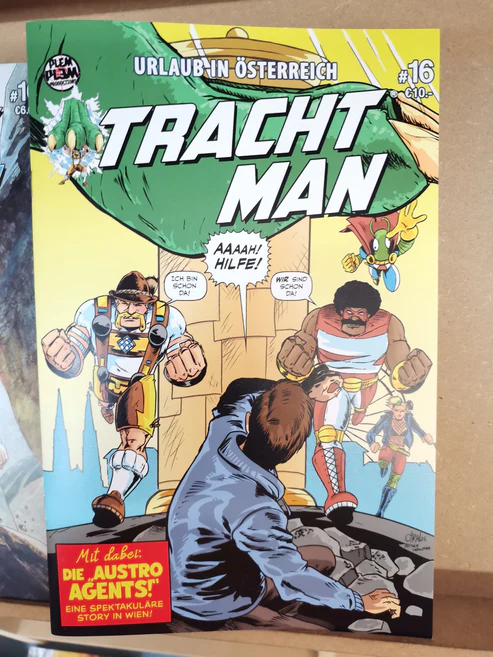 Tracht Man #16 Ultra Comix Variant