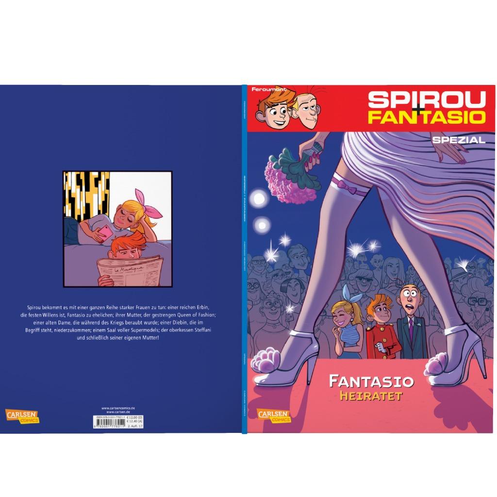 Spirou & Fantasio Spezial Bd.21: Fantasio heiratet