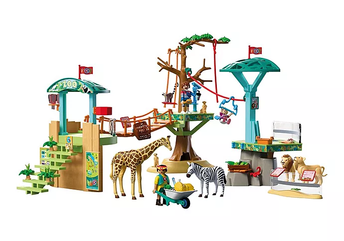 Playmobil: Animals & Friends - Wildnis-Kletterpark