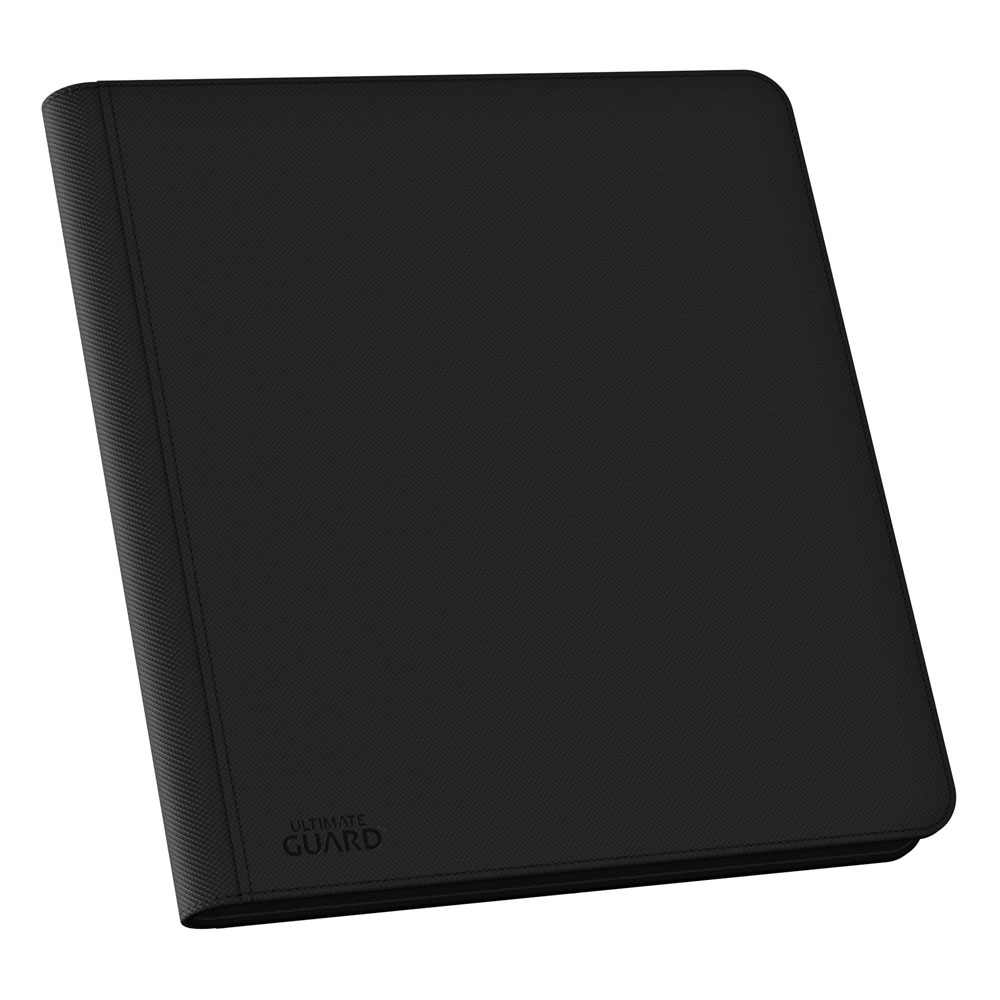 Ultimate Guard: Zipfolio Xenoskin 24-Pocket schwarz Hülle, Notebook-Hülle, Schwarz, Kunstleder, Ultimate Guard