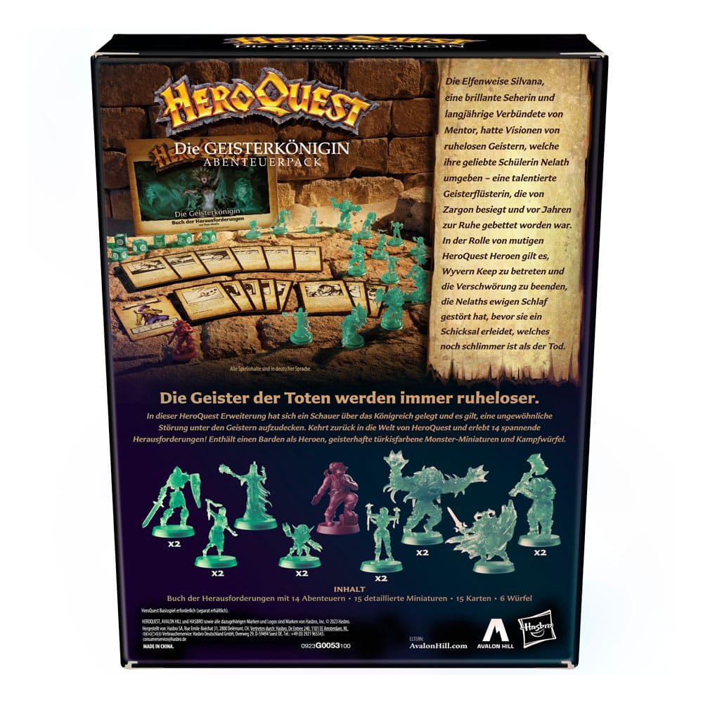 HeroQuest dt.: Die Geisterkönigin Abenteuerpack HeroQuest dt.: Die Geisterkönigin Abenteuerpack