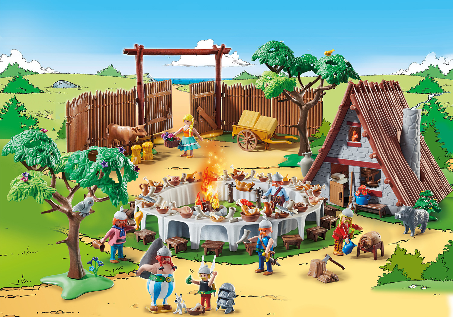 Playmobil: Asterix - Großes Dorffest