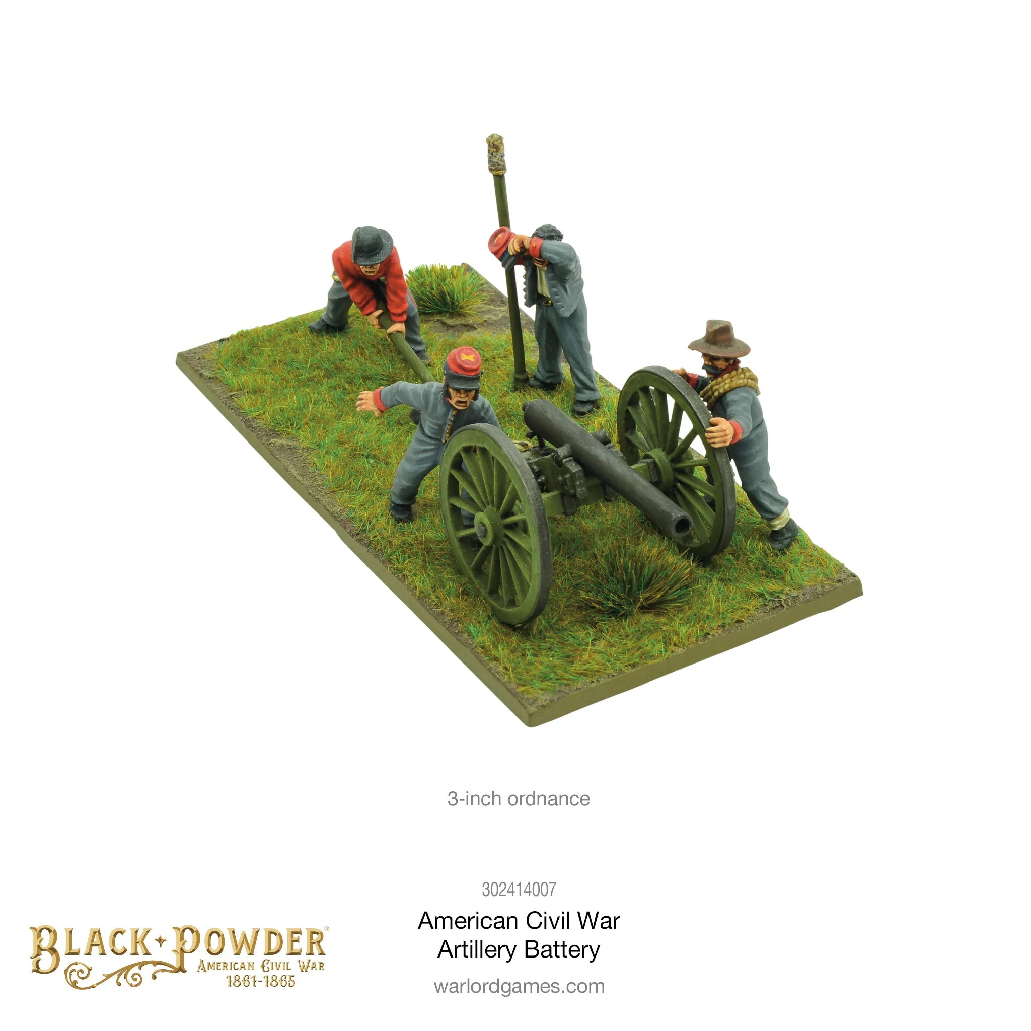 Black Powder: American Civil War Infantry Regiment Artillery Battery
