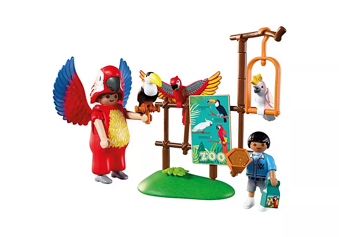 Playmobil: Animals & Friends - Zoo Maskkottchen