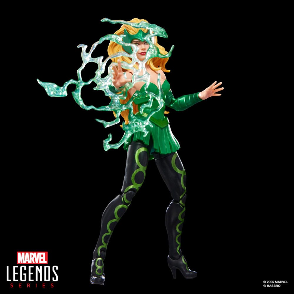 Marvel Legends AF: Enchantress (BaF: Executioner) 15cm Bekleidung, Kostüm, Person, Tanzen, Freizeitaktivitäten