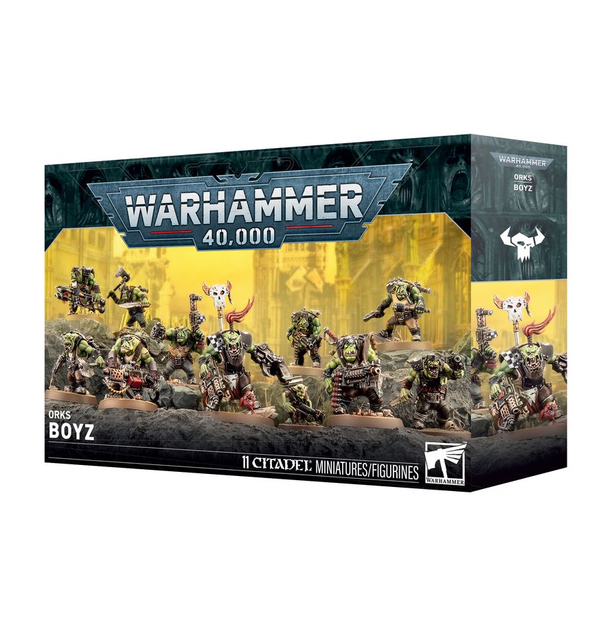 Ork, Boyz, Miniaturen, Warbammer, 40.000