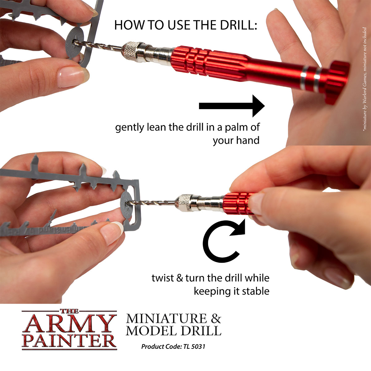 Army Painter: Tool - Miniatures & Model Drill Army Painter: Tool - Miniatures & Model Drill