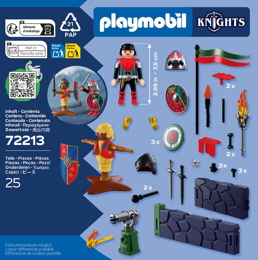 Playmobil, Knight, Figuren, Ritter, Zubehör