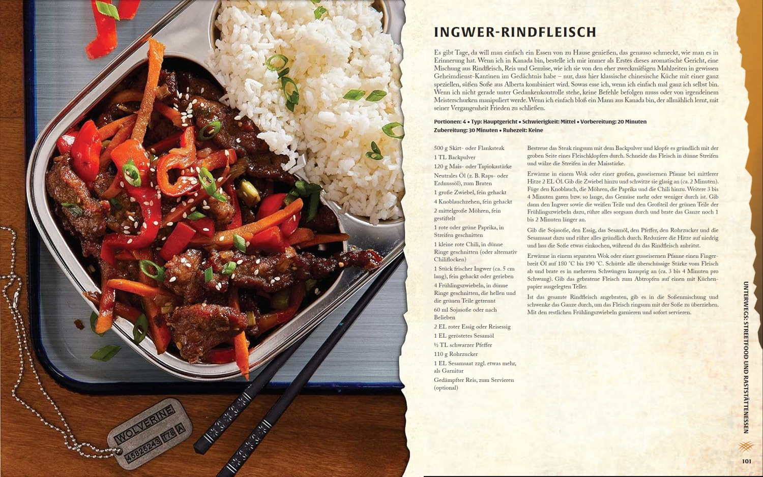 Kochen mit Wolverine Kochen mit Wolverine