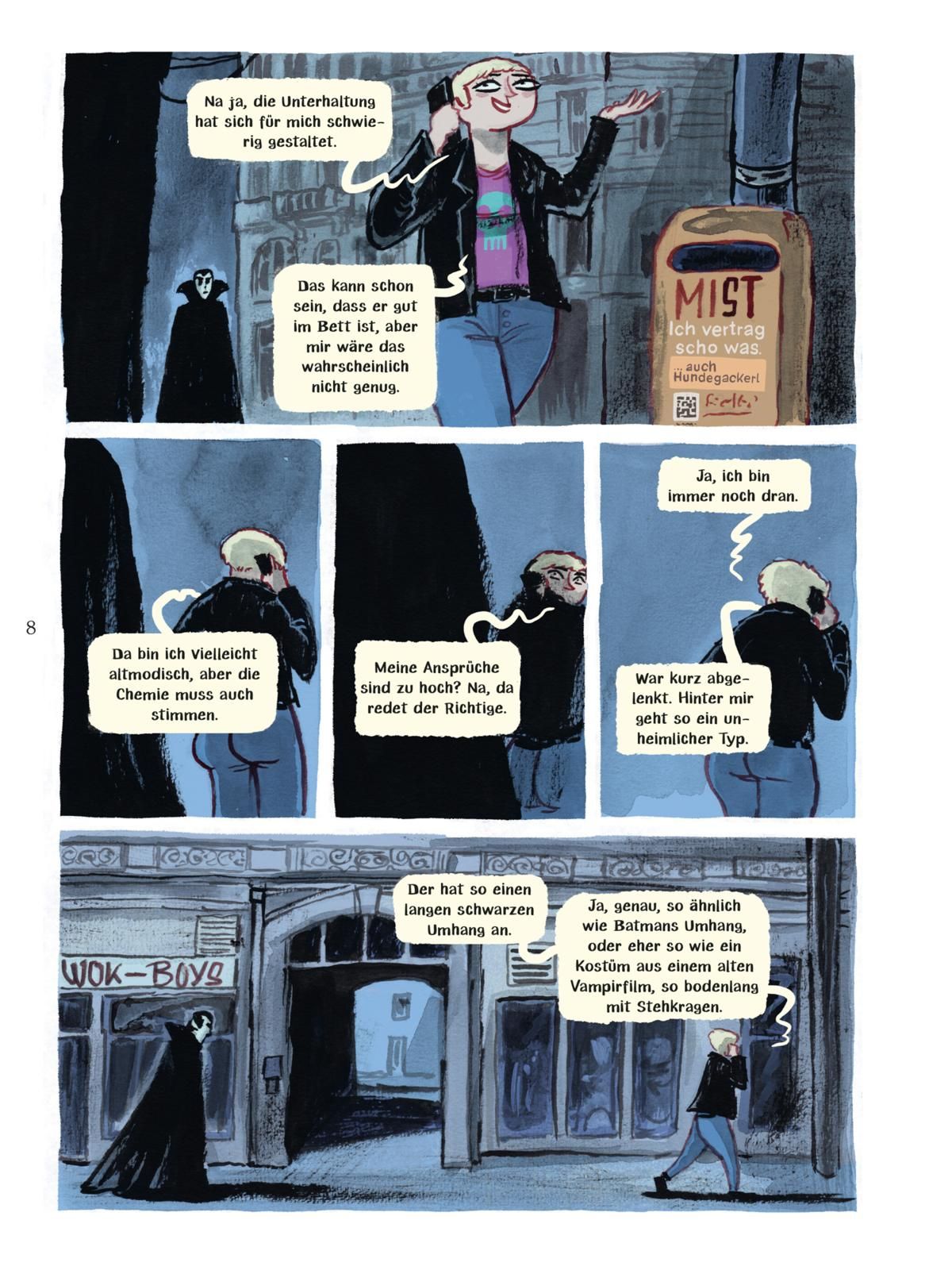 comic, panels, parchment, street, character