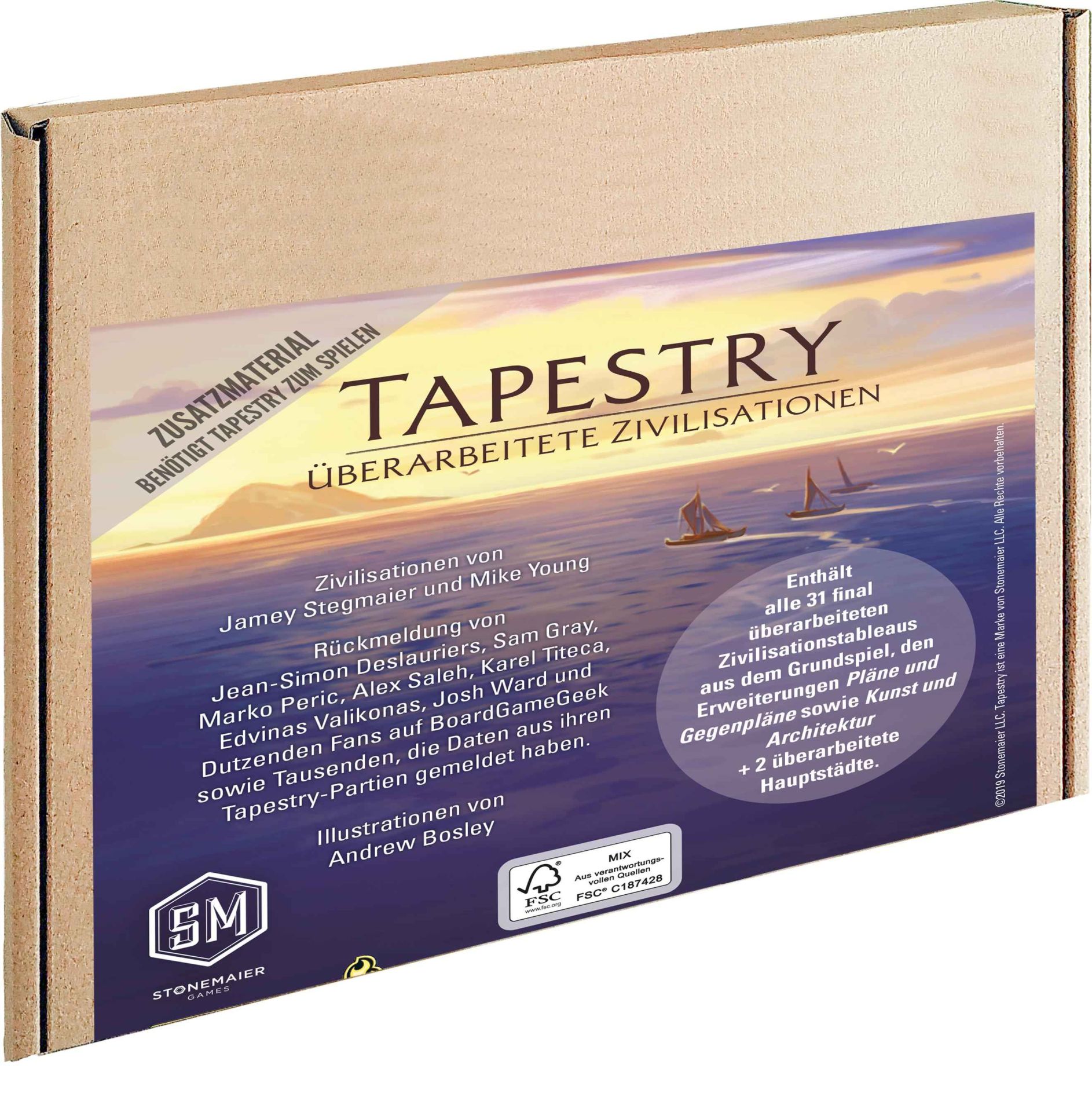 Tapestry - überarbeitete Zivilisationen