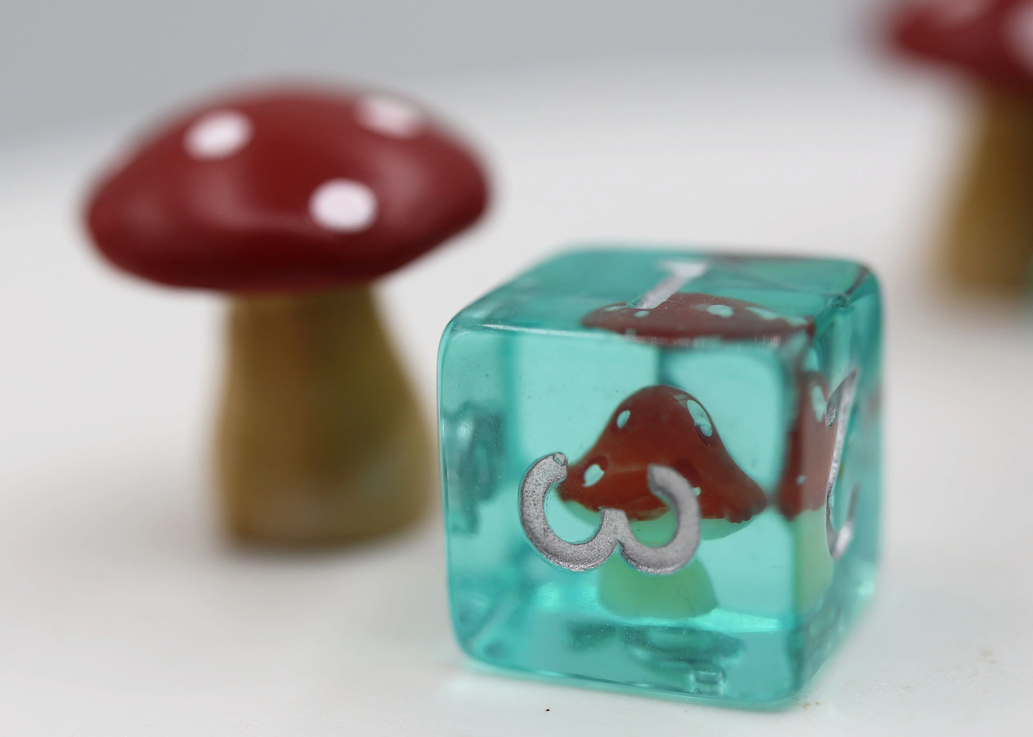 Polyhedral Dice Set: Power Up Mushroom (7)