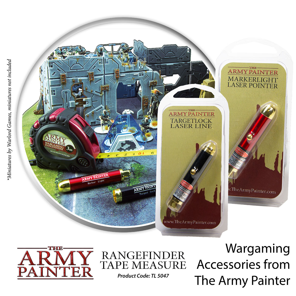Army Painter: Tool - Rangefinder Tape Measure Army Painter: Tool - Rangefinder Tape Measure