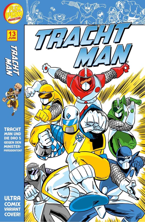 Tracht Man #13 Ultra Comix Variant (100)