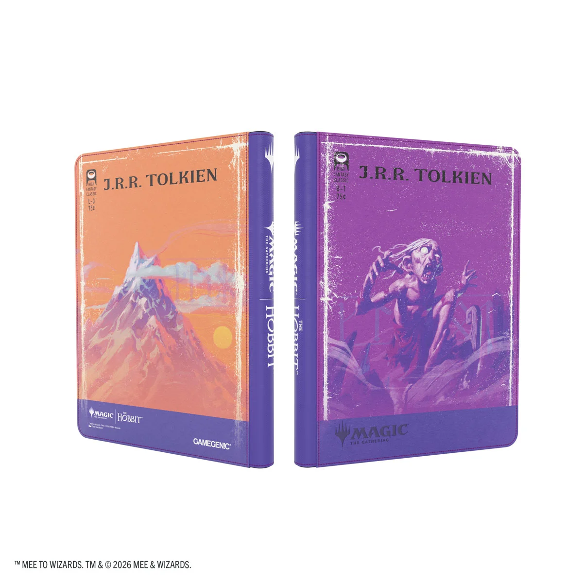 Gamegenic: Magic The Hobbit Zip-Up Album 18-Pocket - Gollum Tolkien, Bücherset, Hardcover, Magik, Hobbit