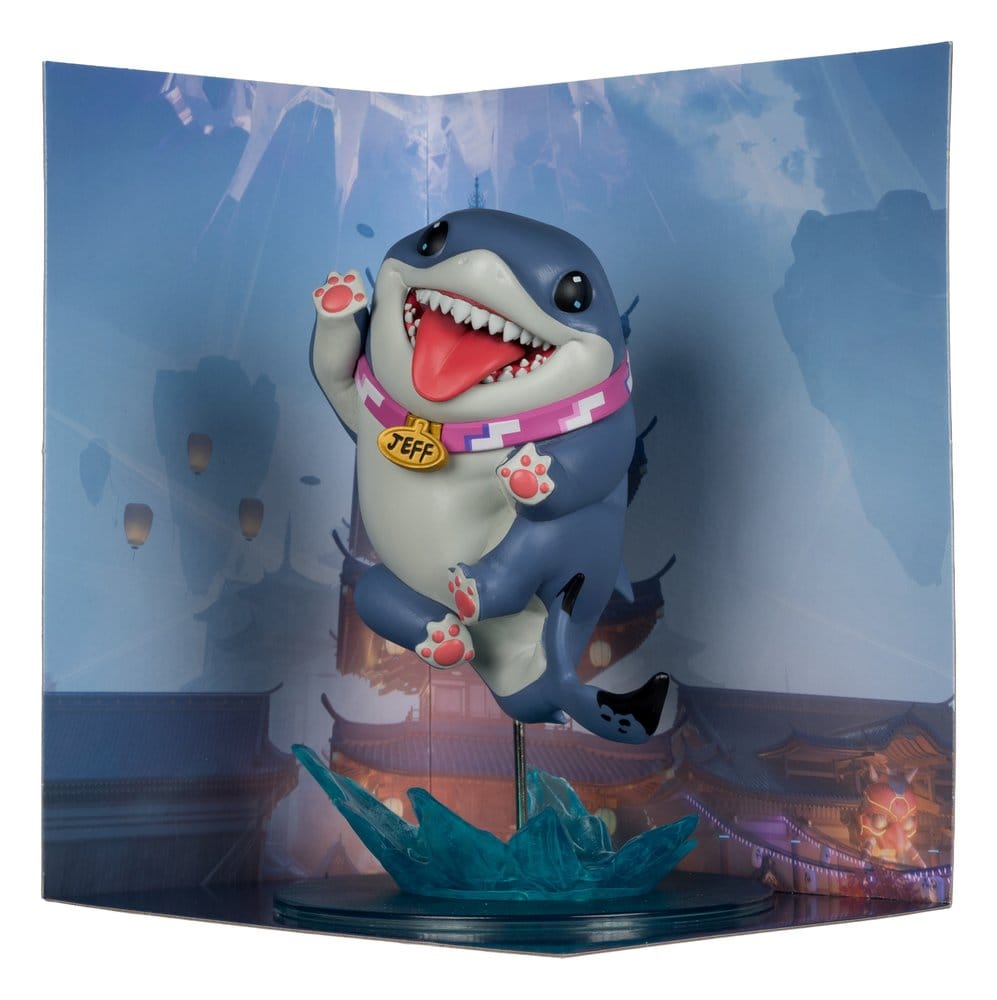 Marvel Rivals Collection: Statue Jeff the Land Shark 1/10 20cm Hai, Panda, Figur, Shark, Animationsfigur