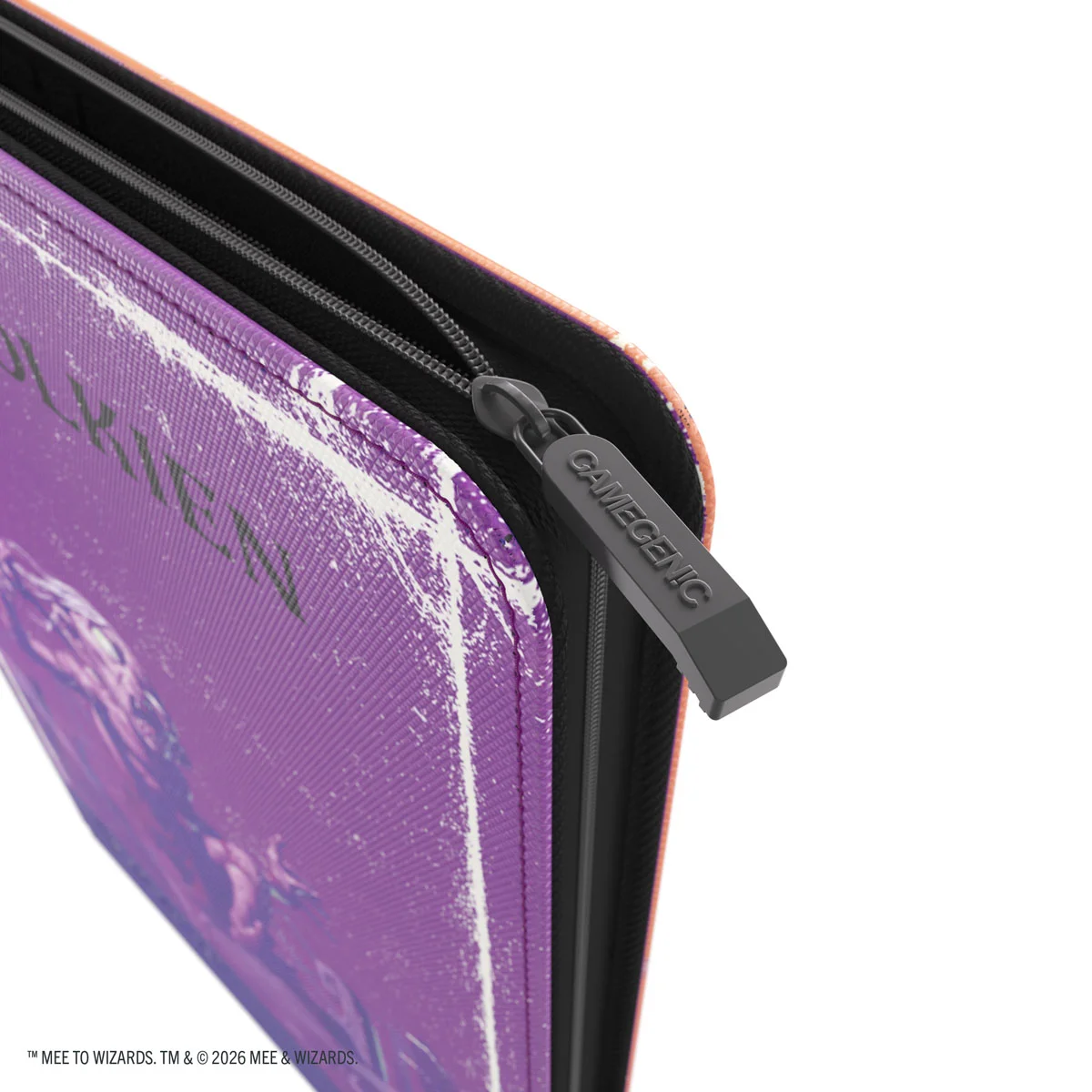 Gamegenic: Magic The Hobbit Zip-Up Album 18-Pocket - Gollum Reißverschluss, Federmäppchen, Lila, Gewebetasche, Druck