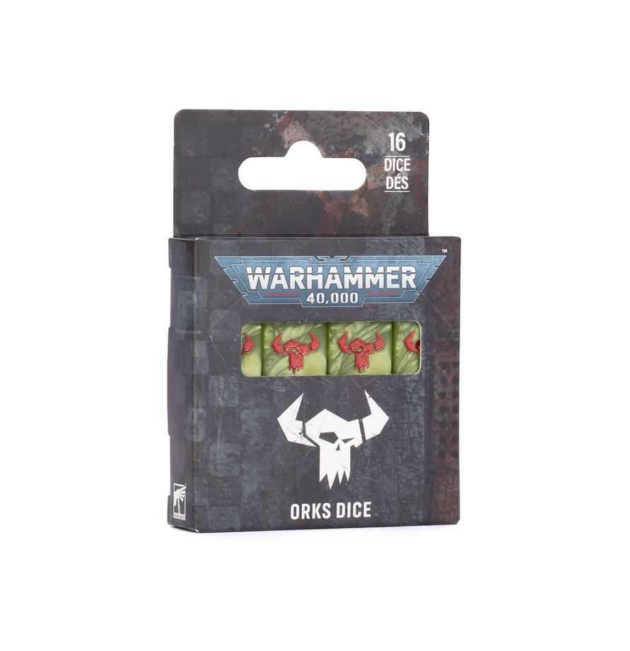 Warhammer 40K: Orks - Dice Würfel, Orks Würfel, Warhammer, 40,000, Mehrfarbig