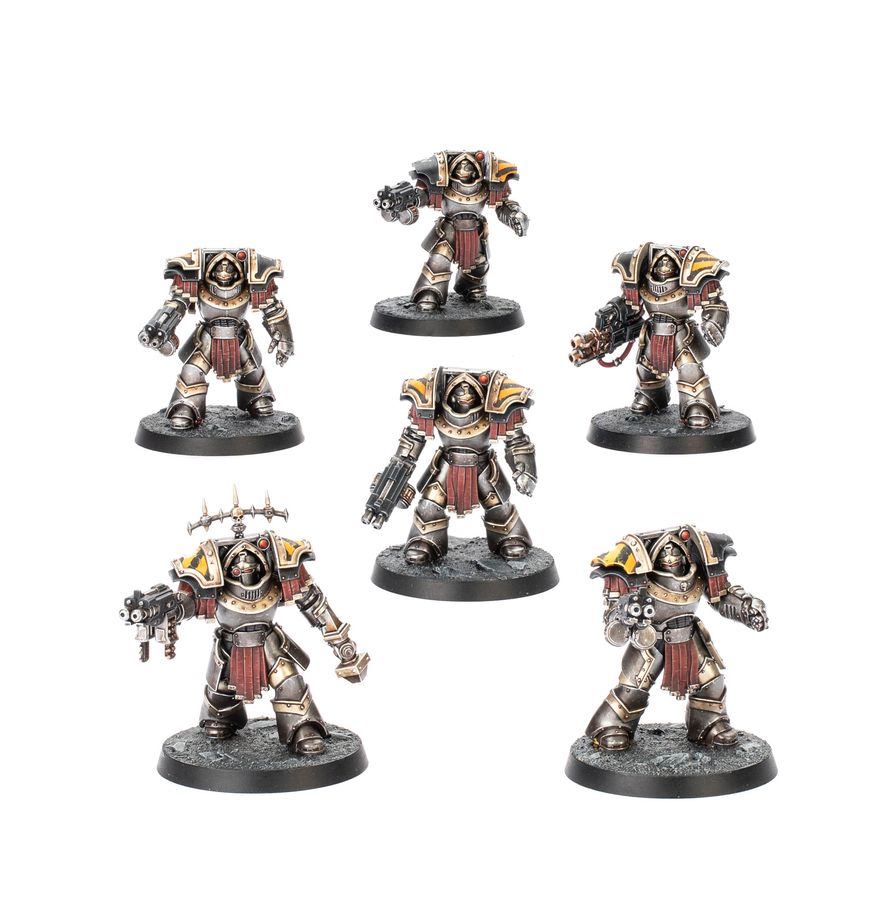 Horus Heresy: Legiones Astartes - Cataphractii Terminators with Power Fists Spielzeug, Figur, Person