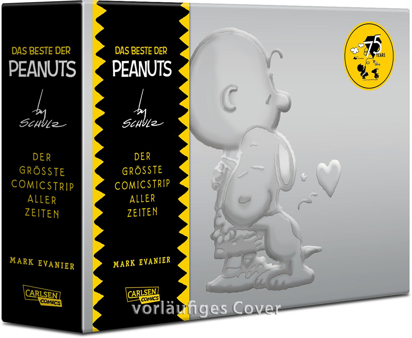 Das Beste der Peanuts: Der größte Comicstrip aller Zeiten - Luxusausgabe im Schuber mit vielen Extras zum 75. Geburtstag der Peanuts  Das Beste der Peanuts: Der größte Comicstrip aller Zeiten - Luxusausgabe im Schuber mit vielen Extras zum 75. Geburtstag der Peanuts